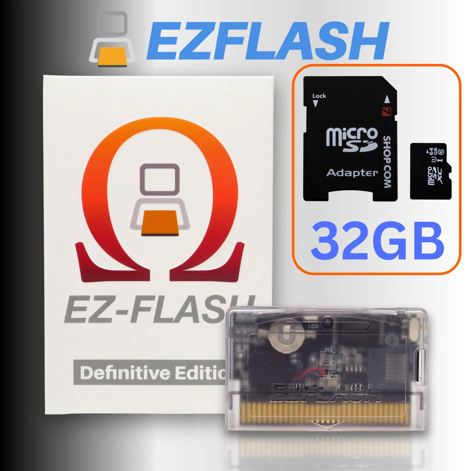 Console Ez Flash Gba EZ Flash Omega Definitive Edition GBA Gameboy
