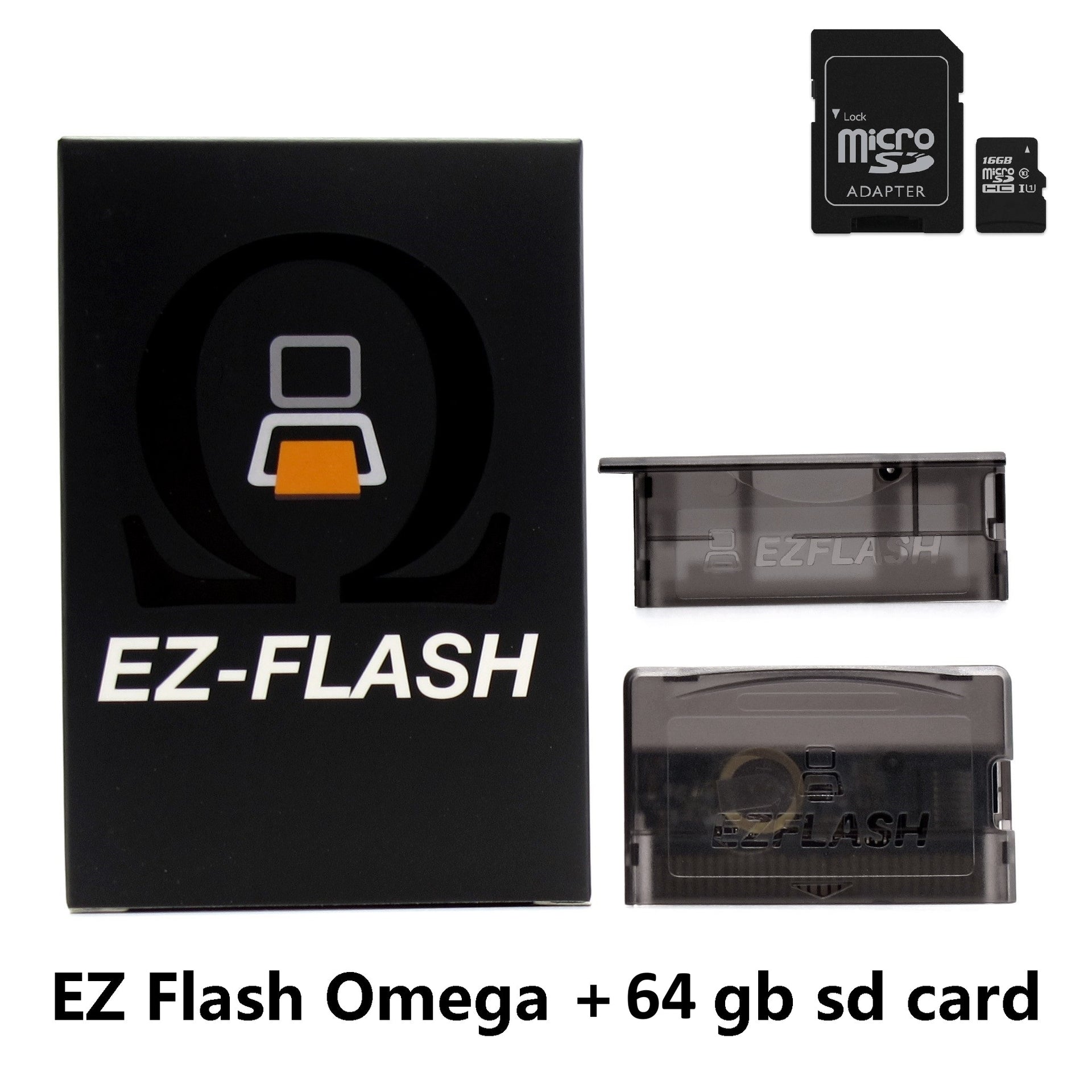 EZ Flash Omega gba flash cart gameboy rom cartridge ezflash sd card