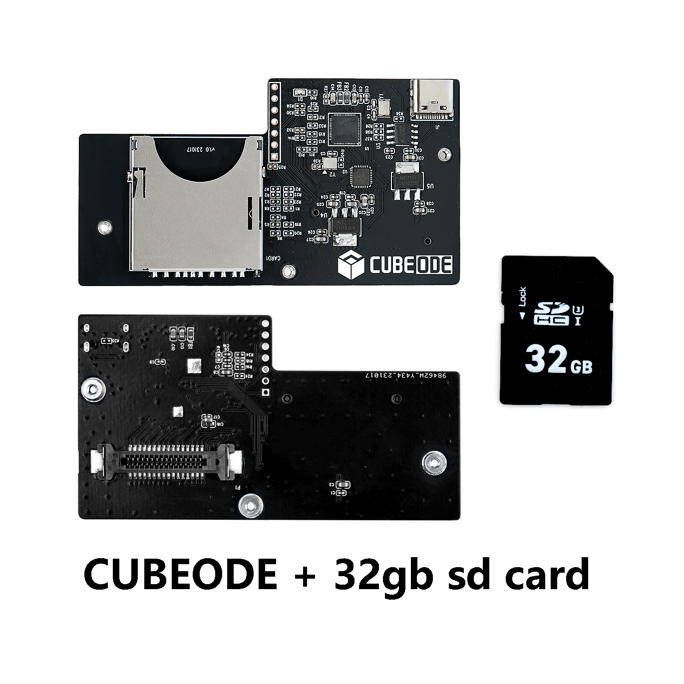 CUBEODE Gamecube Nintendo GC loader ave carte SD