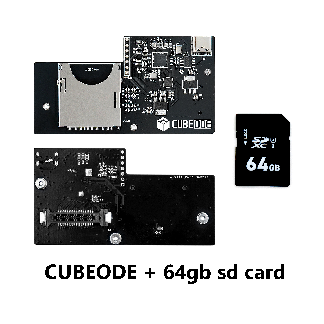 CUBEODE Gamecube Nintendo GC loader avec carte SD