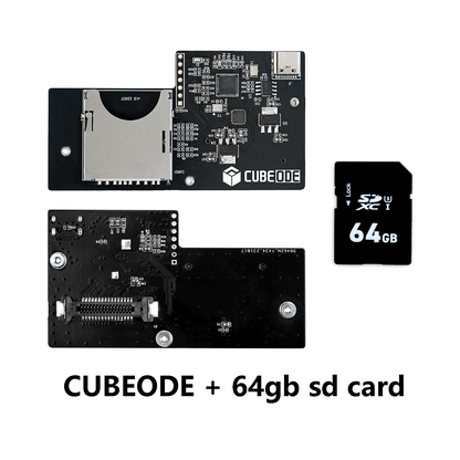 CUBEODE Gamecube Nintendo GC loader avec carte SD